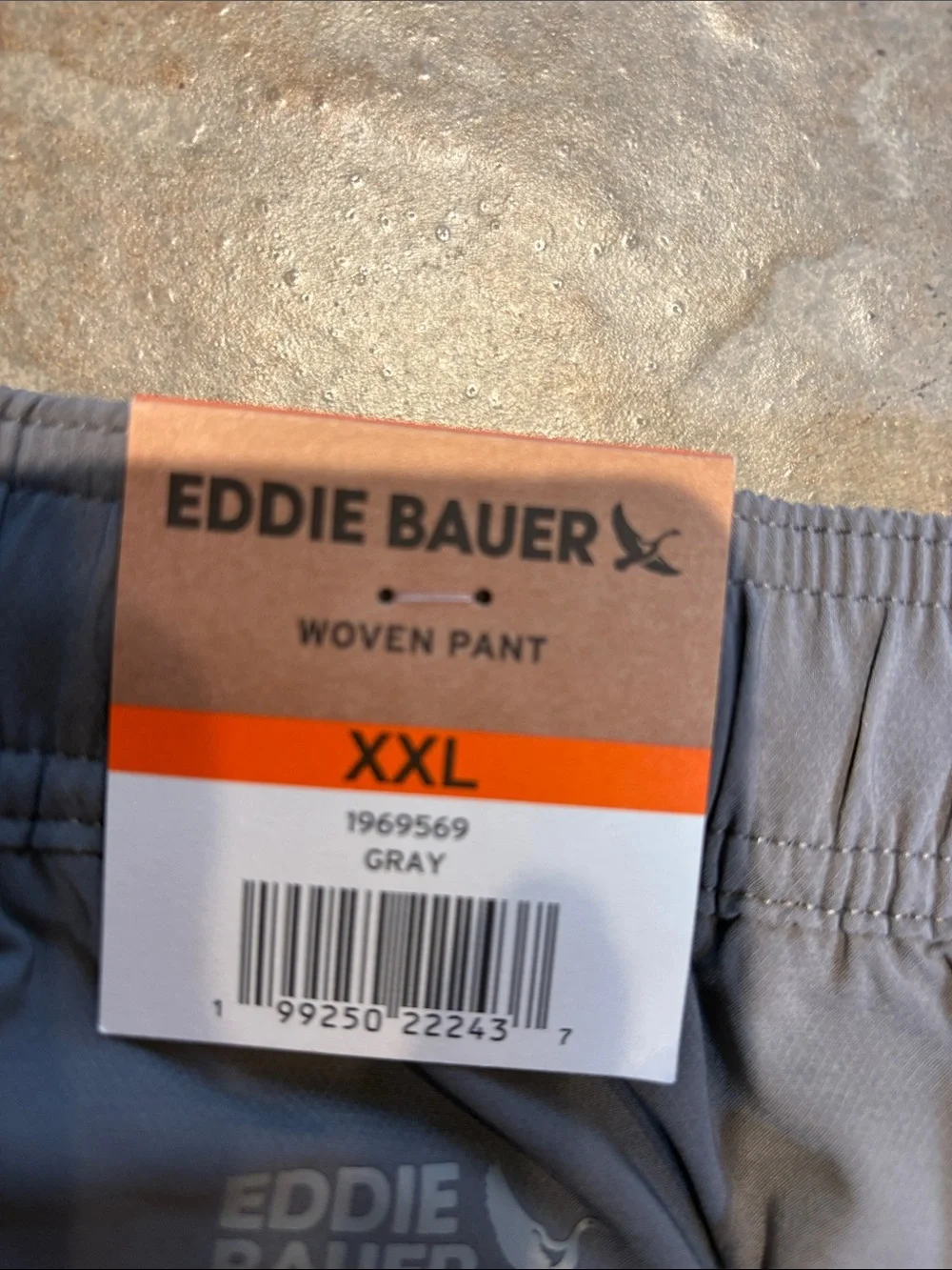 New Eddie Bauer gray woven pants, athletic pants men’s